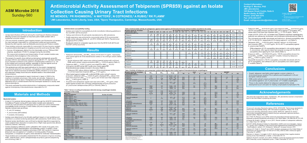 17-SPT-14 Tebipenem Utis.Indd