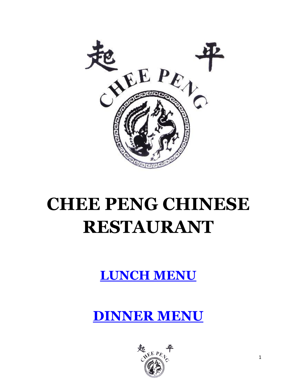 Chee Peng Chinese Restaurant