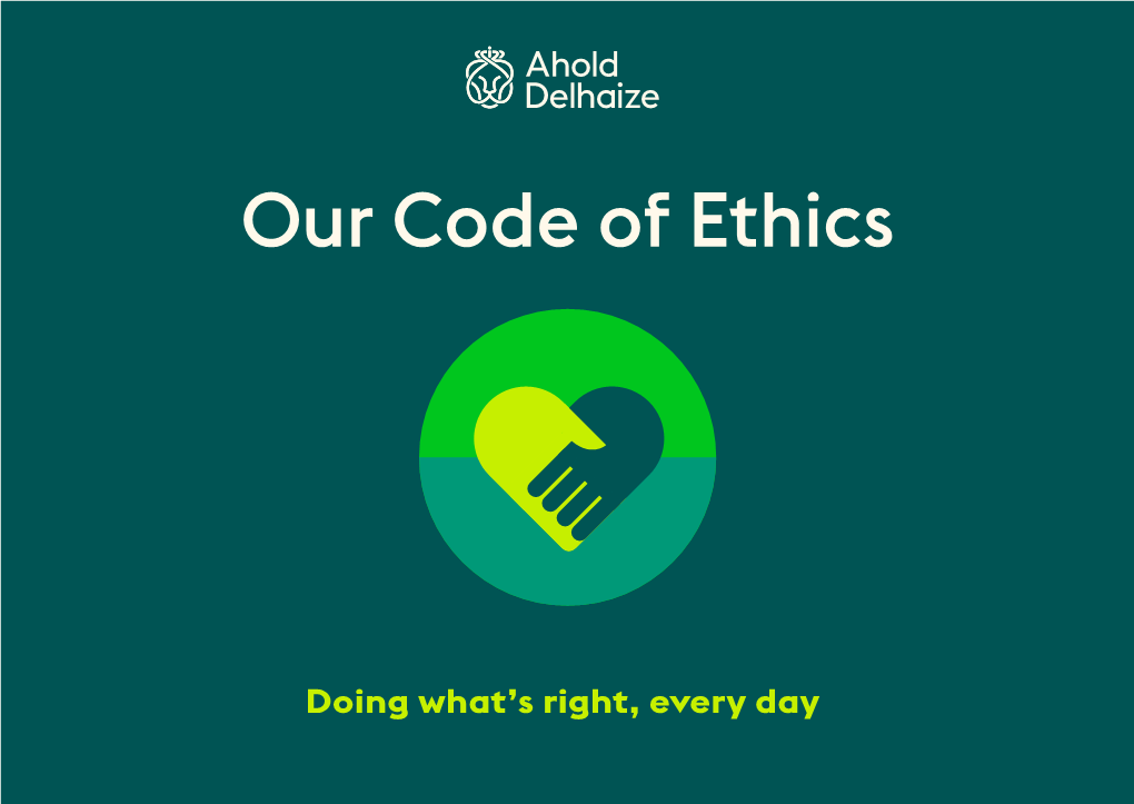 Our Code of Ethics