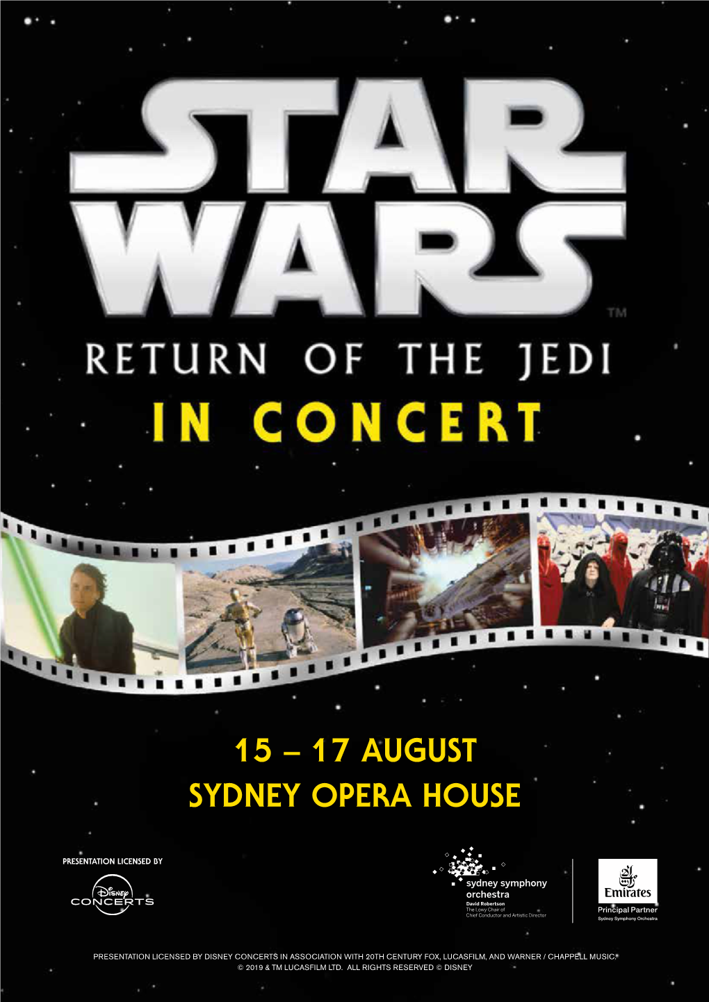 15 – 17 August Sydney Opera House