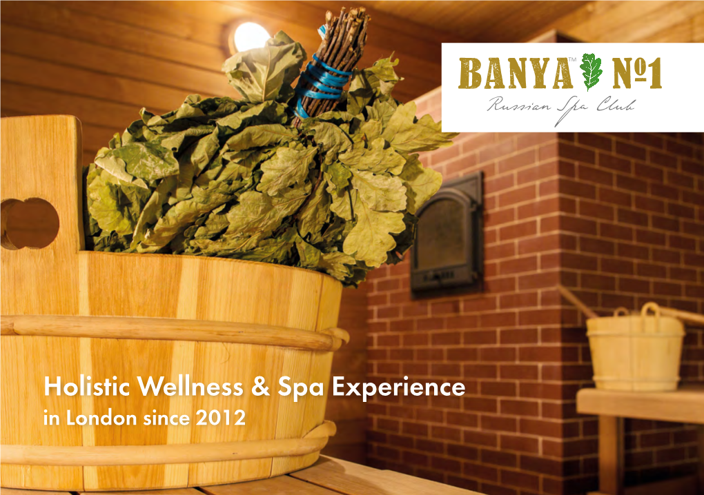 Holistic Wellness & Spa Experience