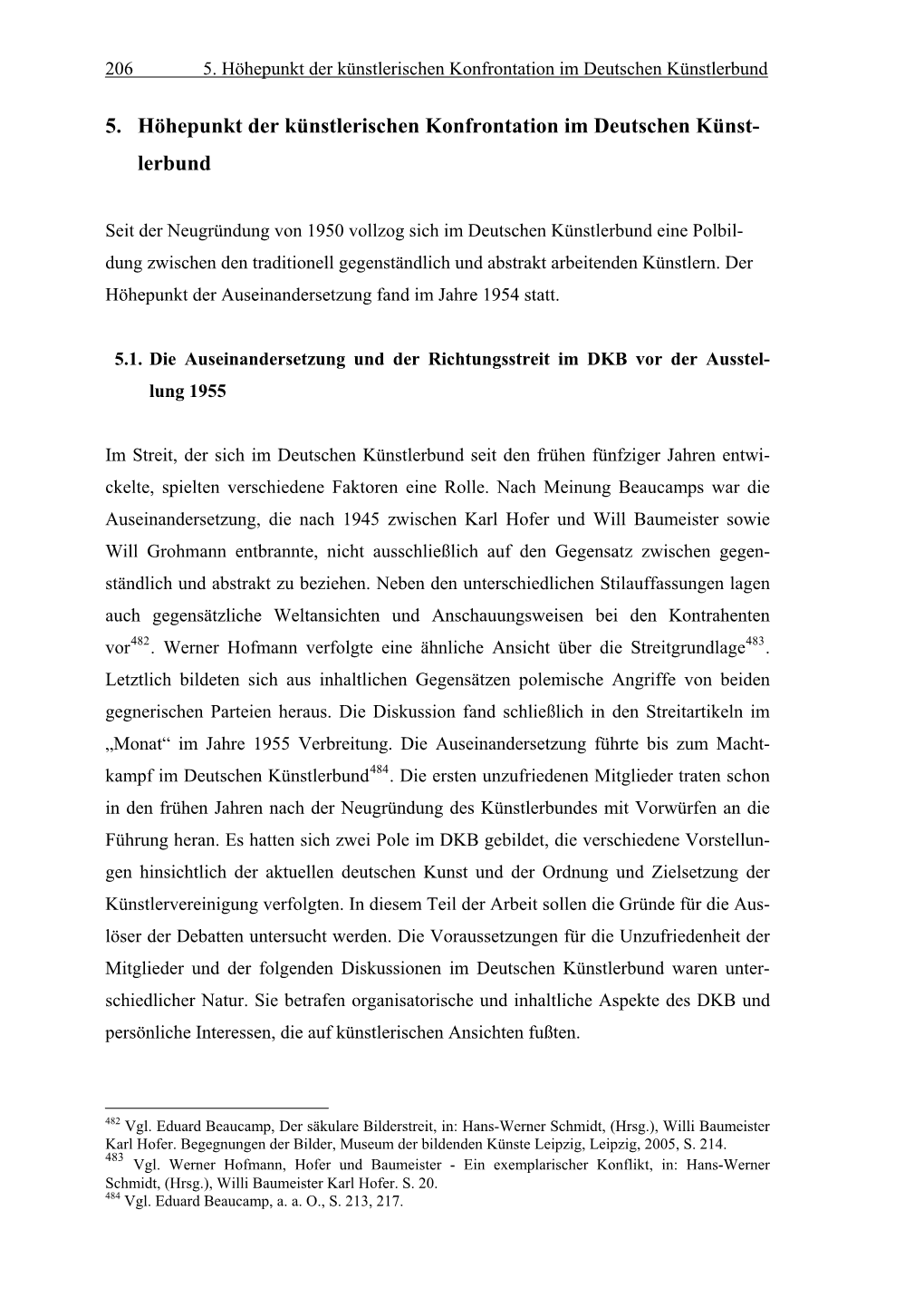 5. Höhepunkt Der Künstlerischen Konfrontation Im Deutschen Künstlerbund