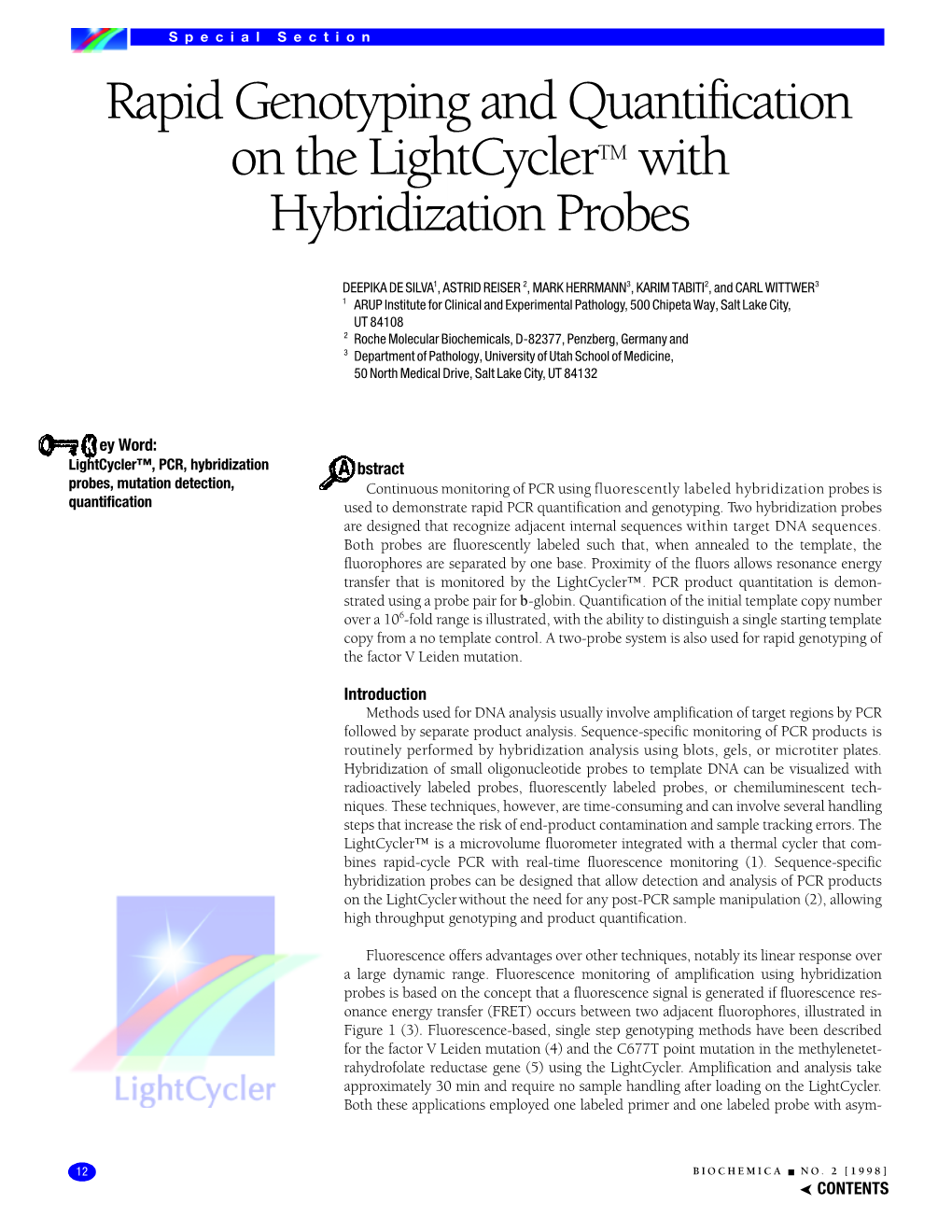 With Hybridization Probes