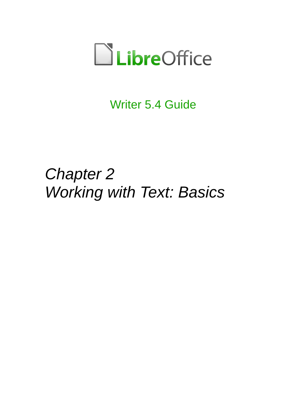 Chapter 2 Working with Text: Basics Copyright