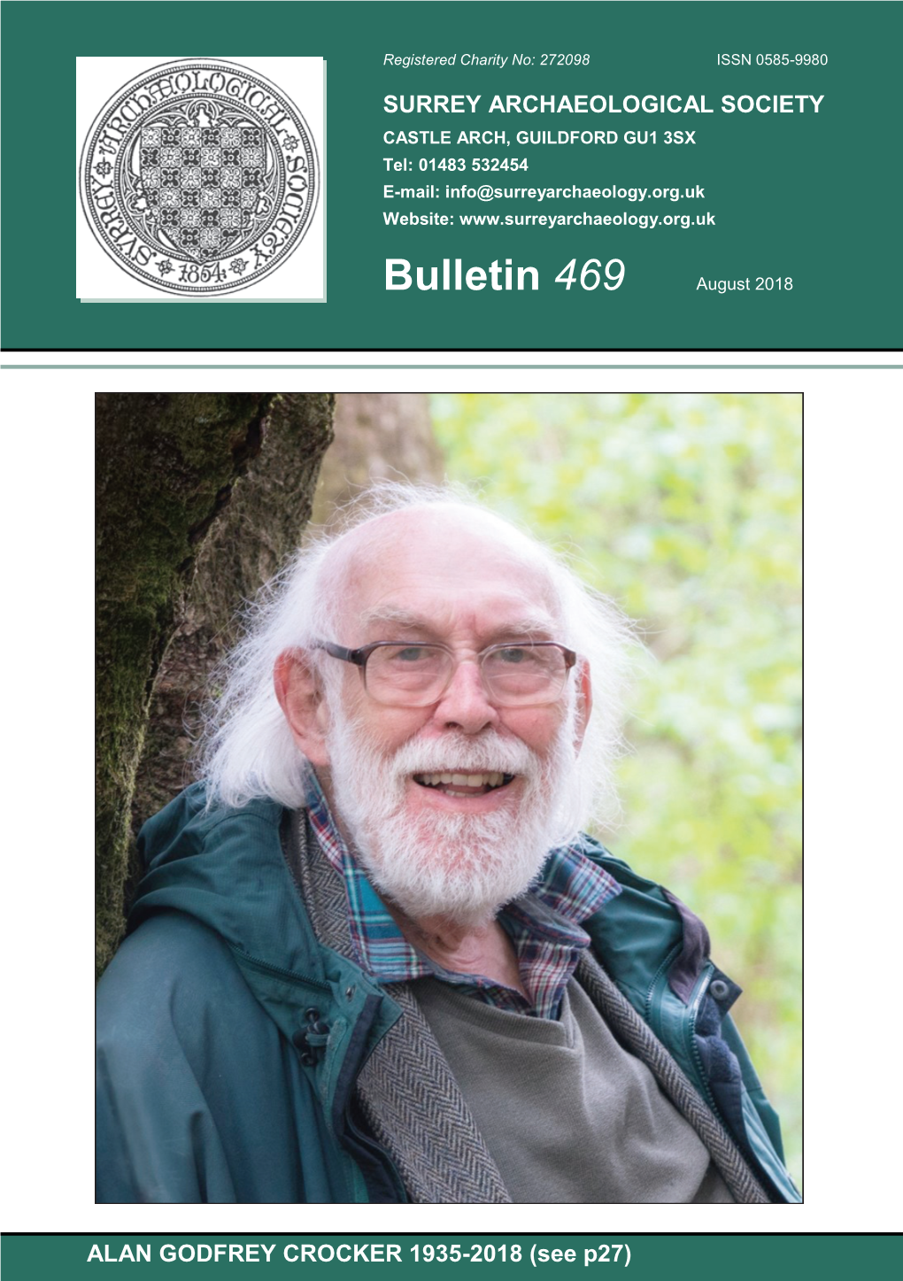 ALAN GODFREY CROCKER 1935-2018 (See P27) Fieldwork