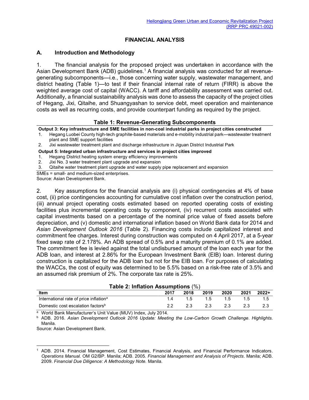 Financial Analysis