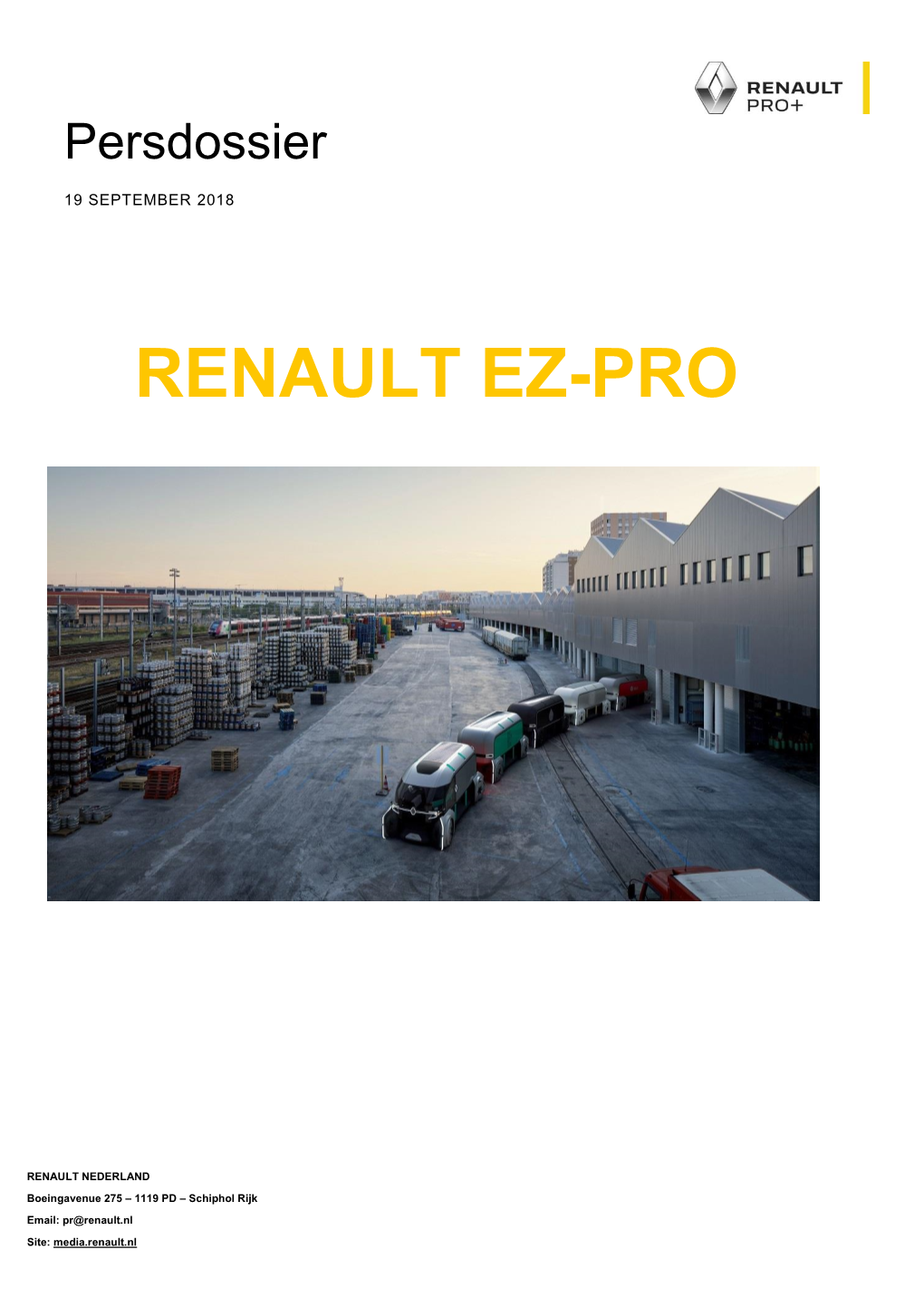 Renault Ez-Pro