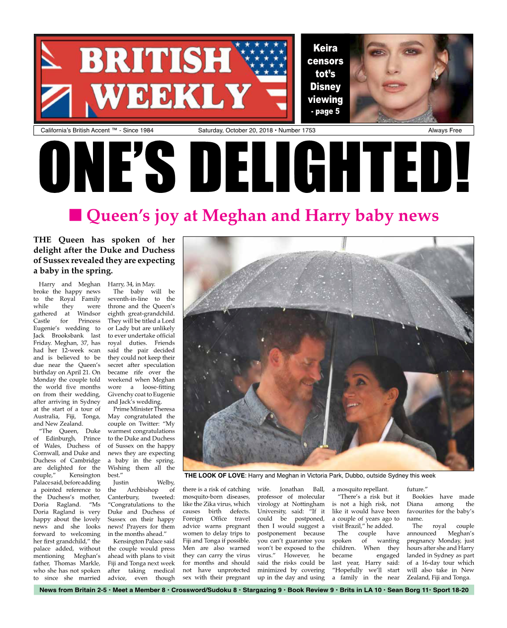 Queen's Joy at Meghan and Harry Baby News