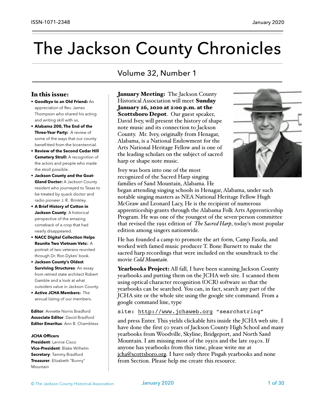 The Jackson County Chronicles