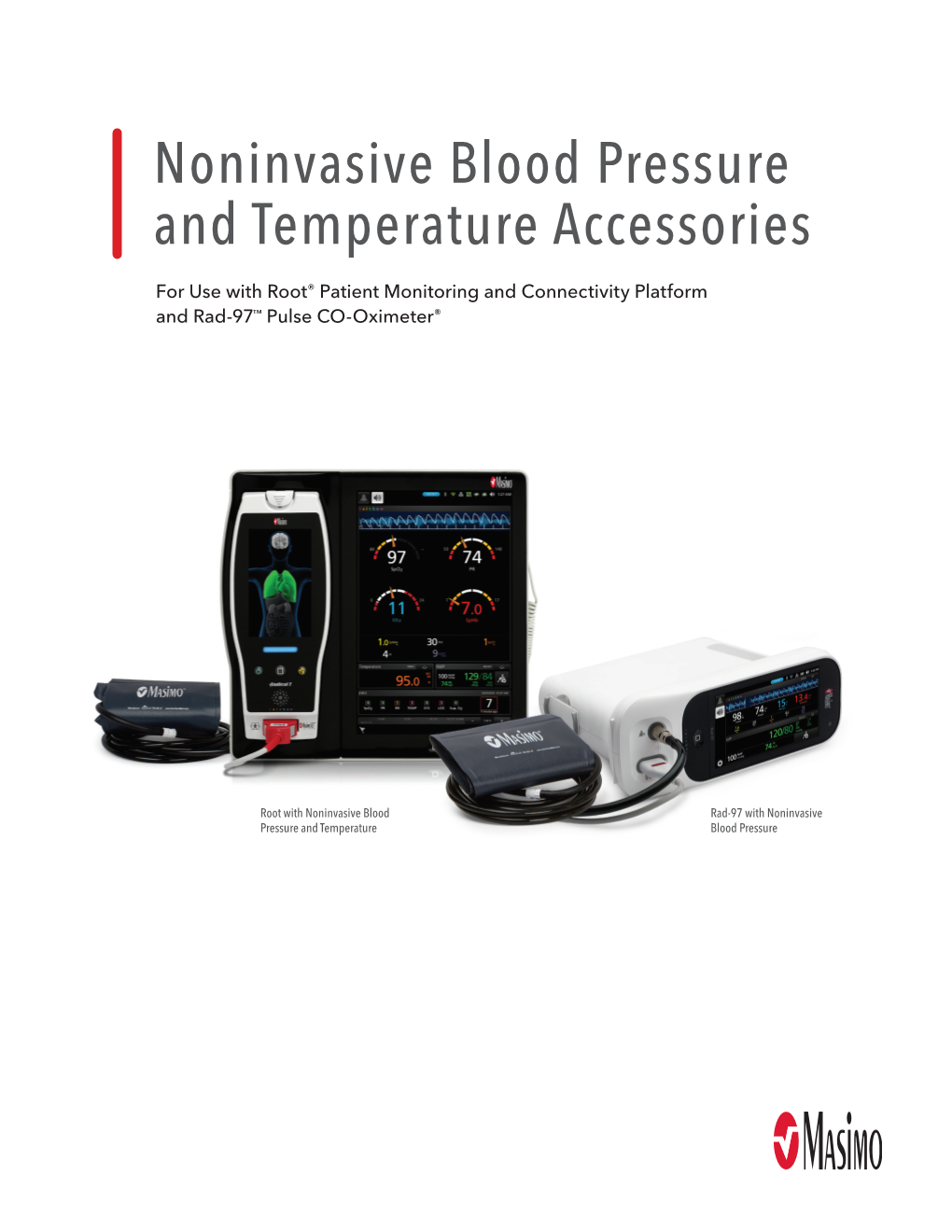Noninvasive Blood Pressure and Temperature Accessories