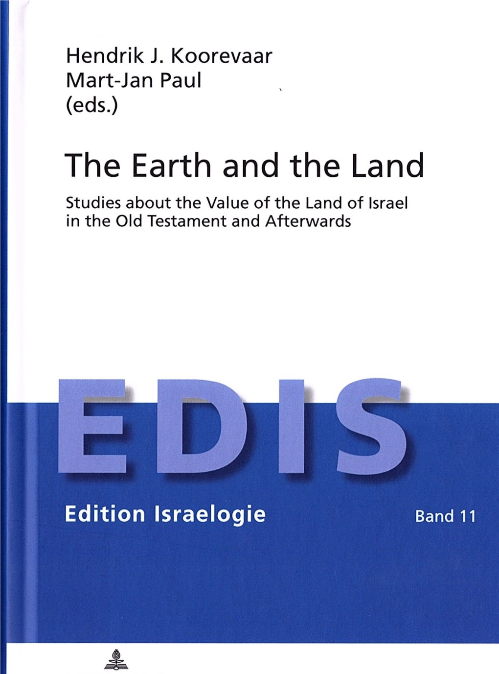 90-2018 the Land in the Books of Exodus, Leviticus and Numbers.Pdf