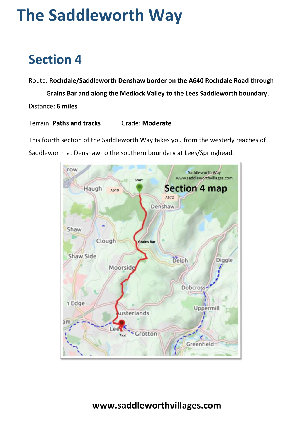 The Saddleworth Way