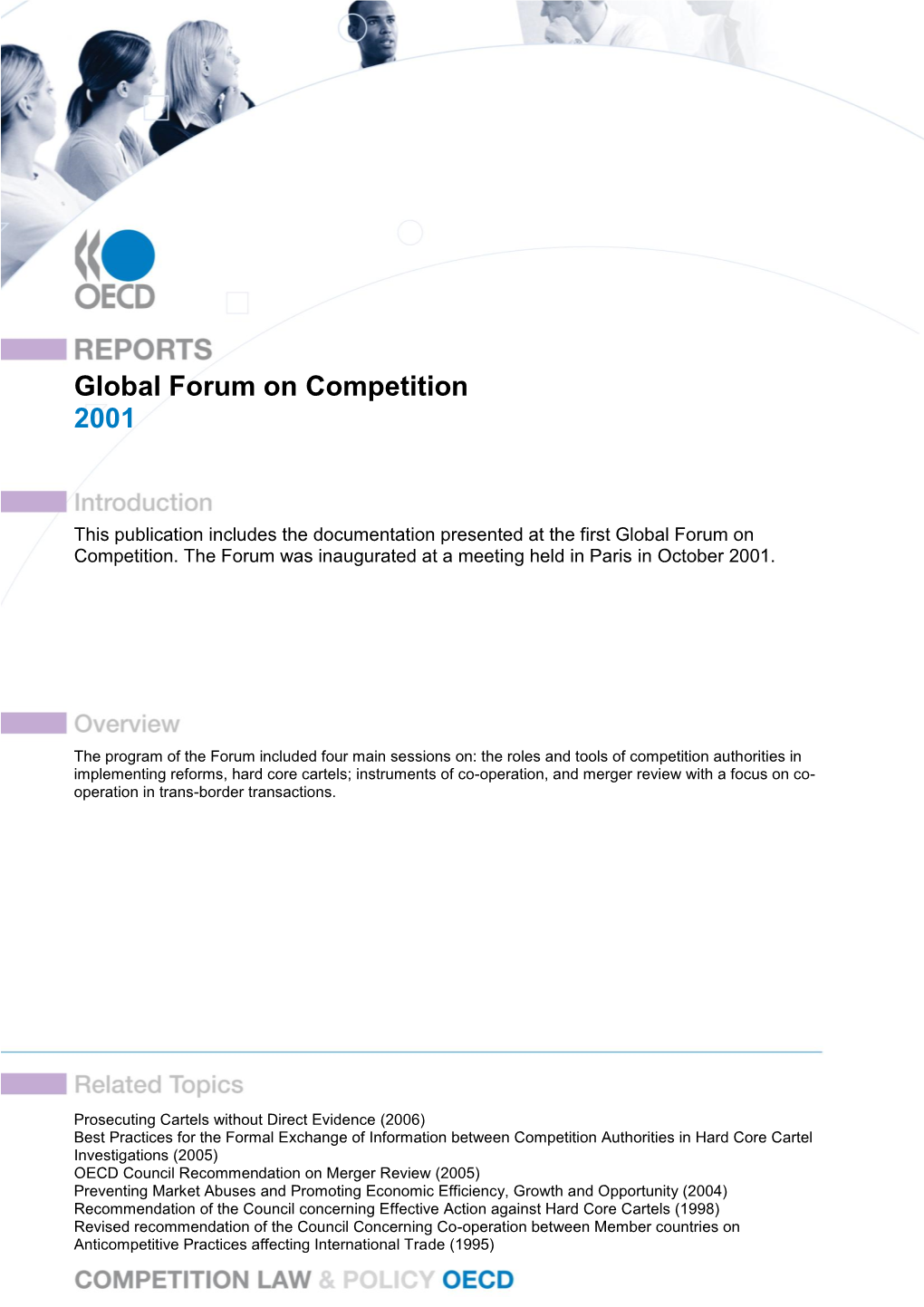 Global Forum on Competition 2001