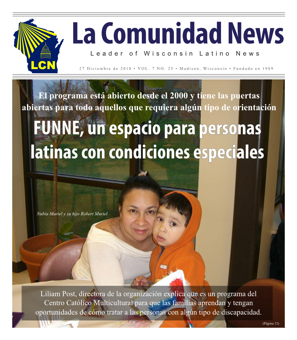 FUNNE, Un Espacio Para Personas Latinas Con Condiciones Especiales