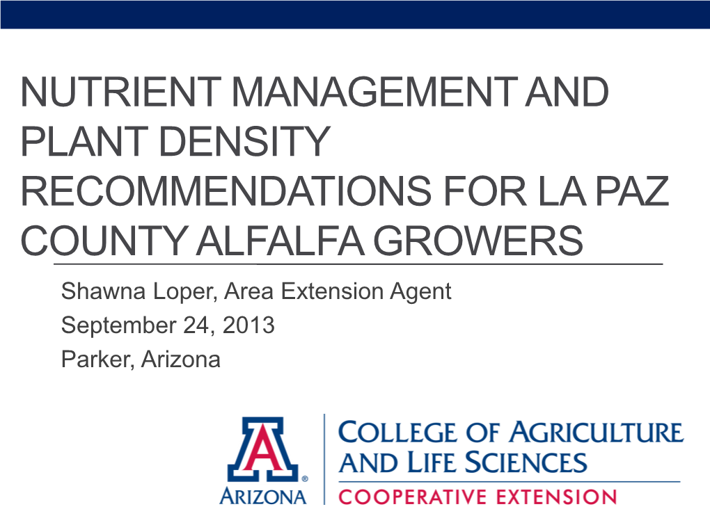 Alfalfa Nutrient Requirements, Deficiency Symptoms, Fertilizer And