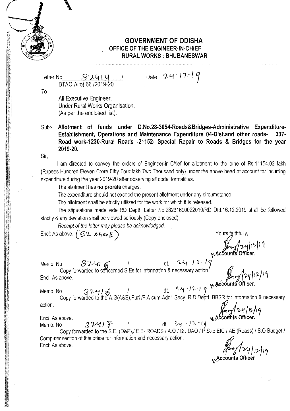 Allotment-For-Roads-Under-Administrative-Expenditure.Pdf