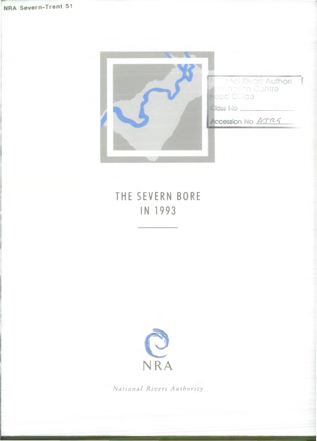 The Severn Bore in 1993