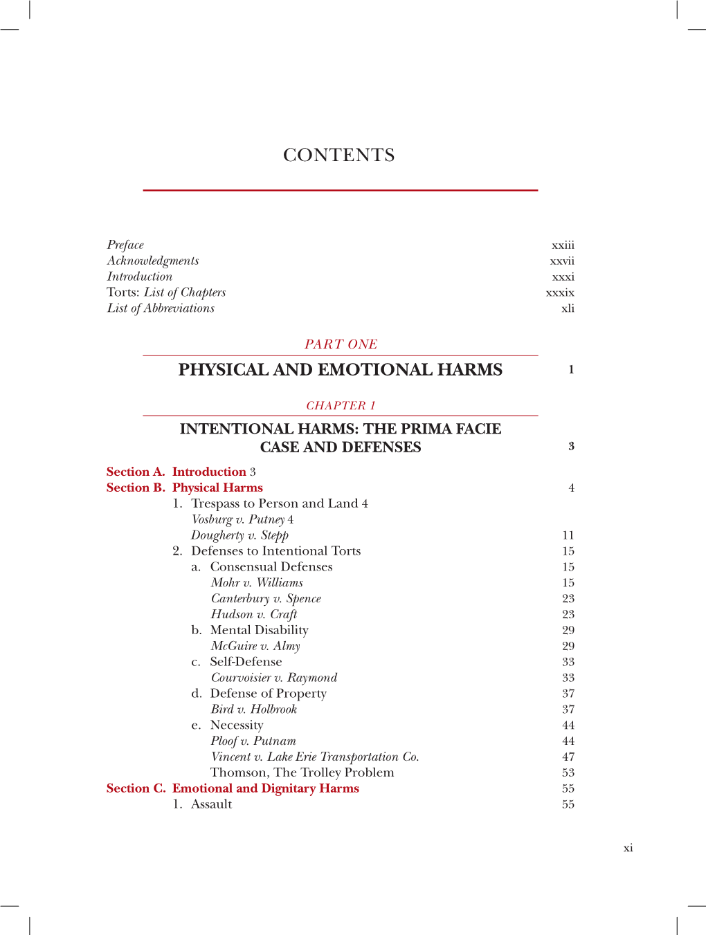 Detailed Table of Contents (PDF Download)