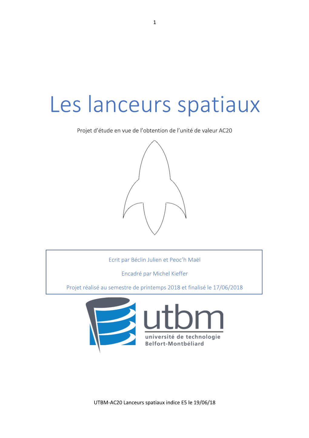 Les Lanceurs Spatiaux