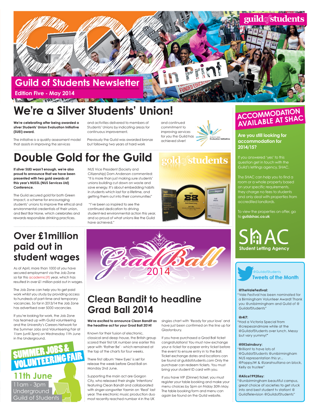 We're a Silver Students' Union!