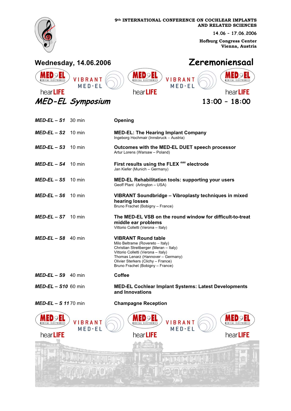 Gartensaal Tinnitus and Cochlear Implant