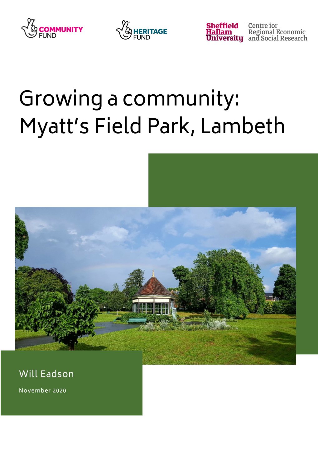 Growing a Community: Myatt's Field Park, Lambeth