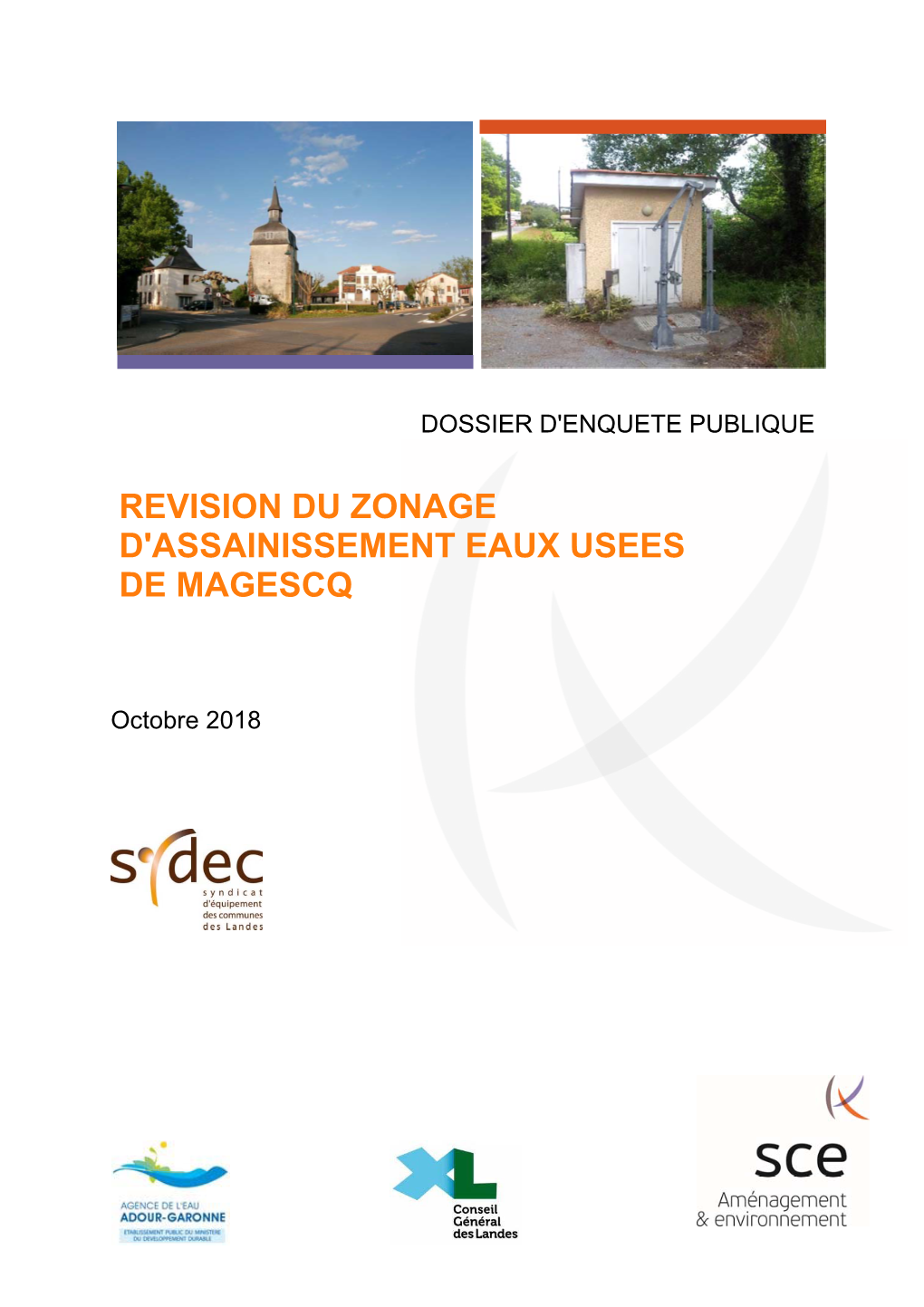 Revision Du Zonage D'assainissement Eaux Usees De Magescq