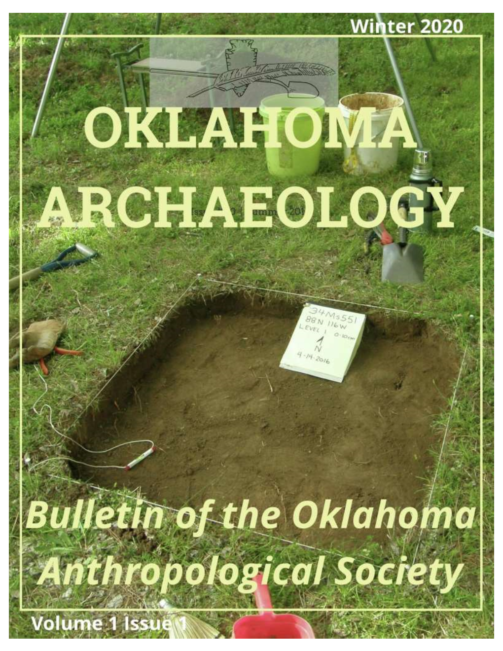 Oklahoma Archaeology Winter 2020 Page 1