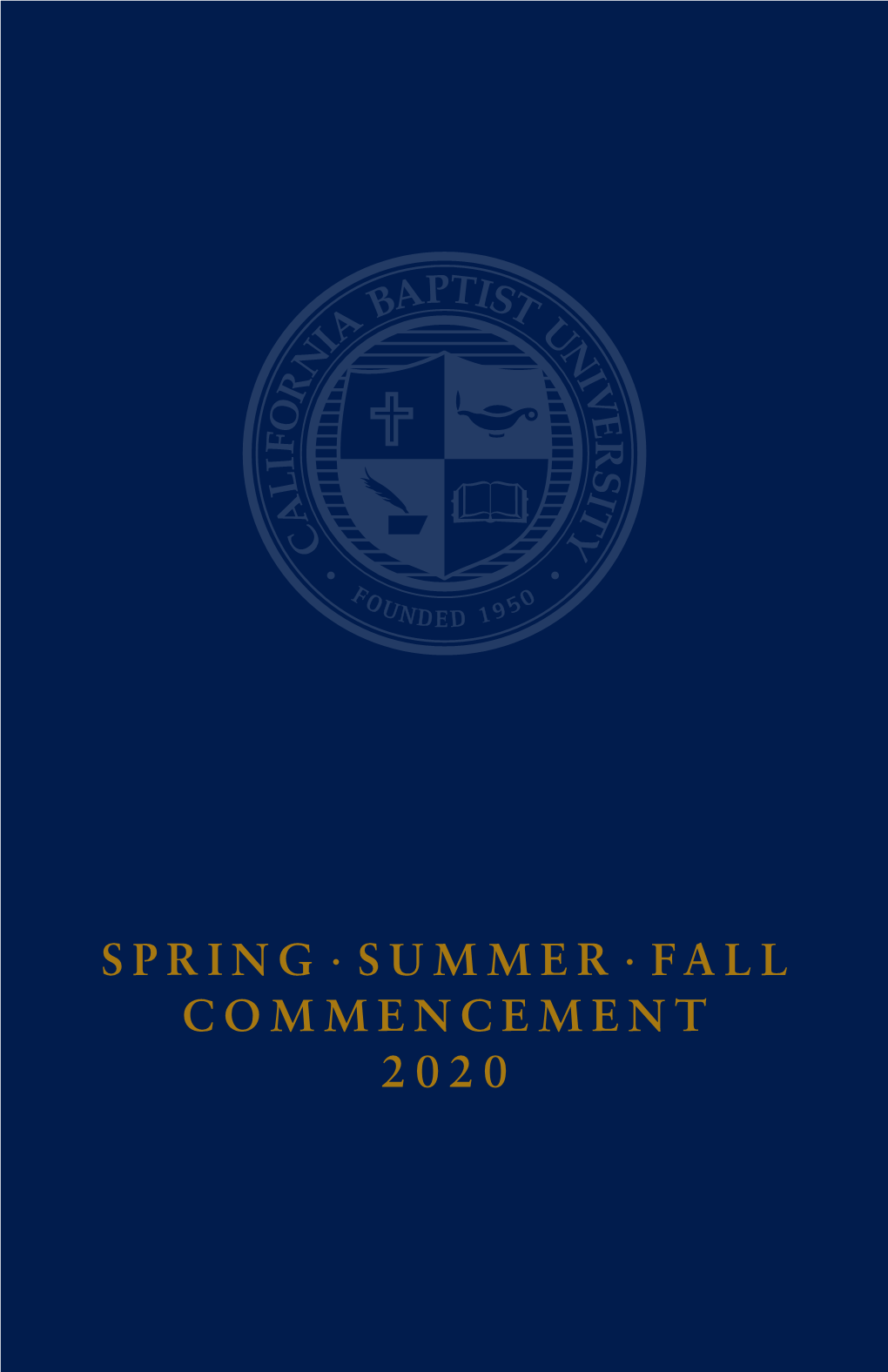 Fall Commencement 2020