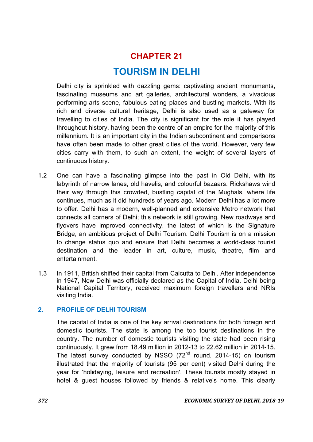 21) Tourism in Delhi.Pdf