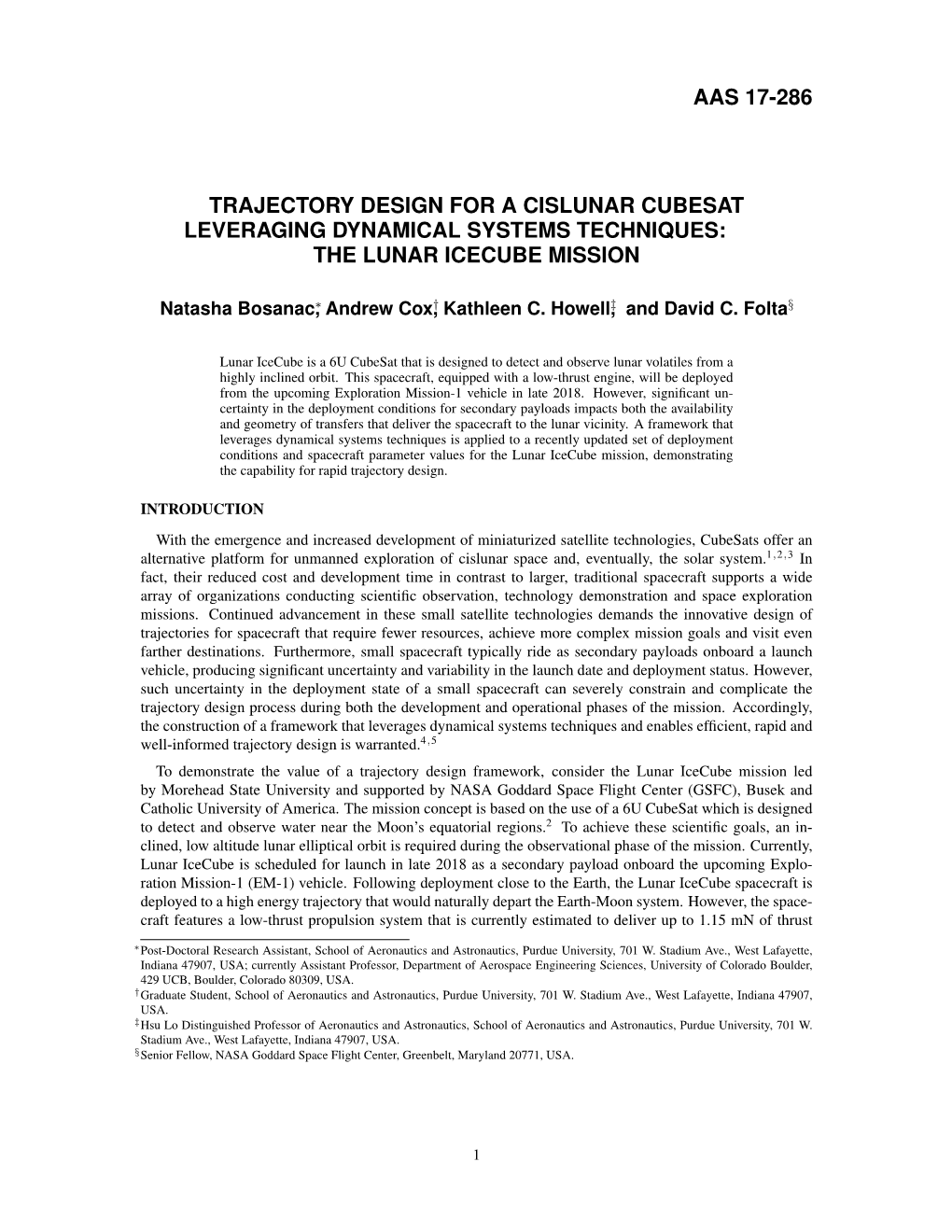 The Lunar Icecube Mission