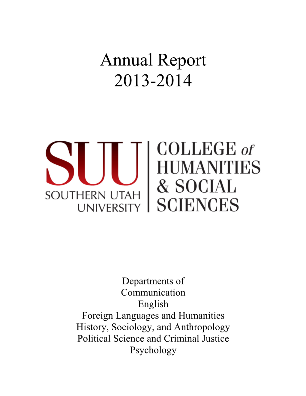 Annual Report 2013-2014