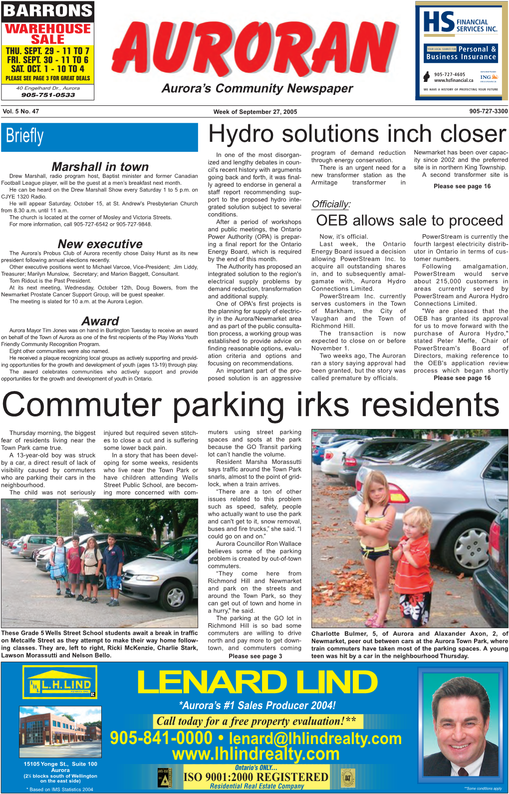 Commuter Parking Irks Residents