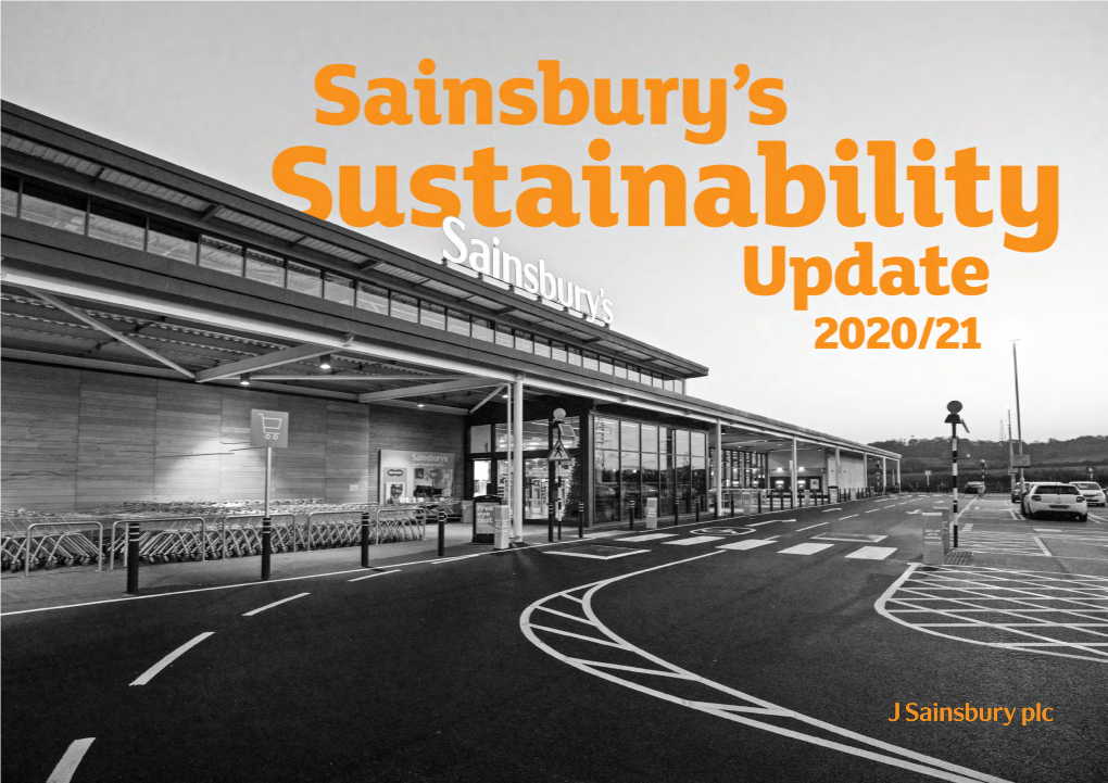 J Sainsbury Plc Sainsbury's Sustainability Update 2020/21