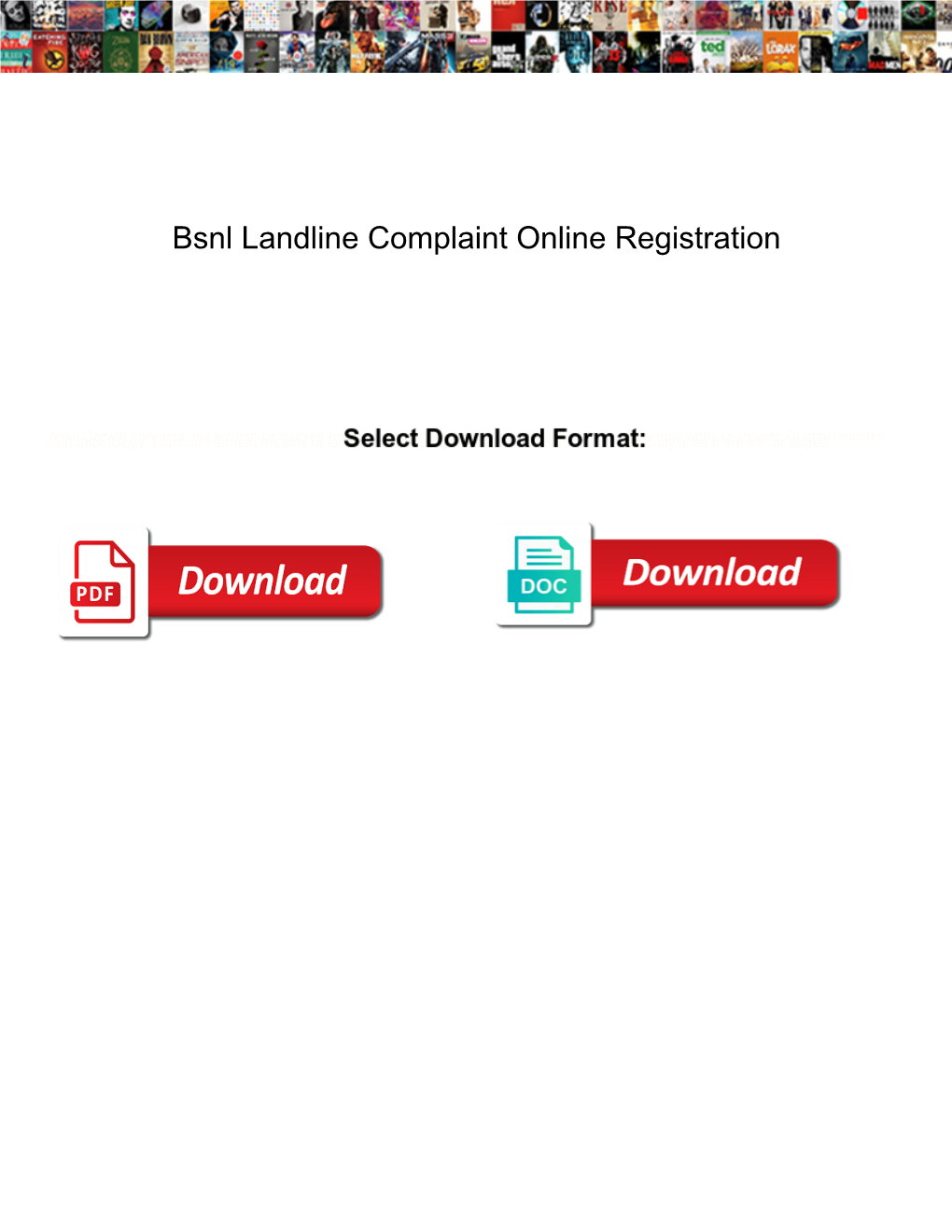 Bsnl Landline Complaint Online Registration