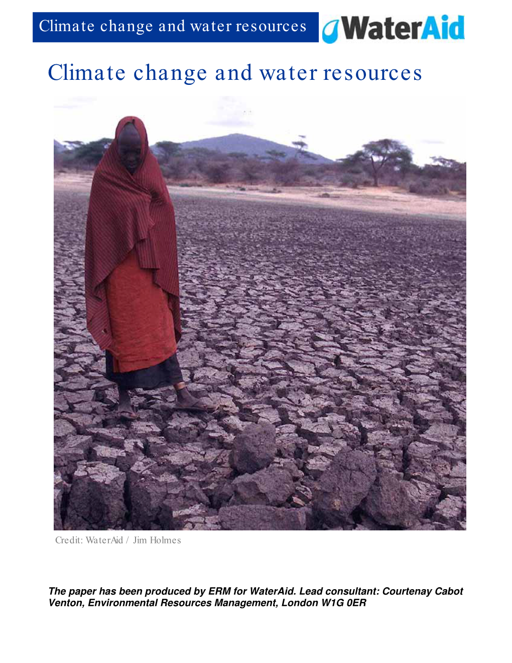 Climate Change and Water Resources