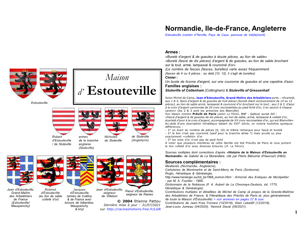 D' Estouteville