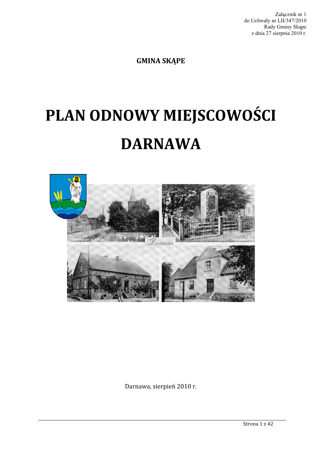 Plan Odnowy Miejscowości Darnawa