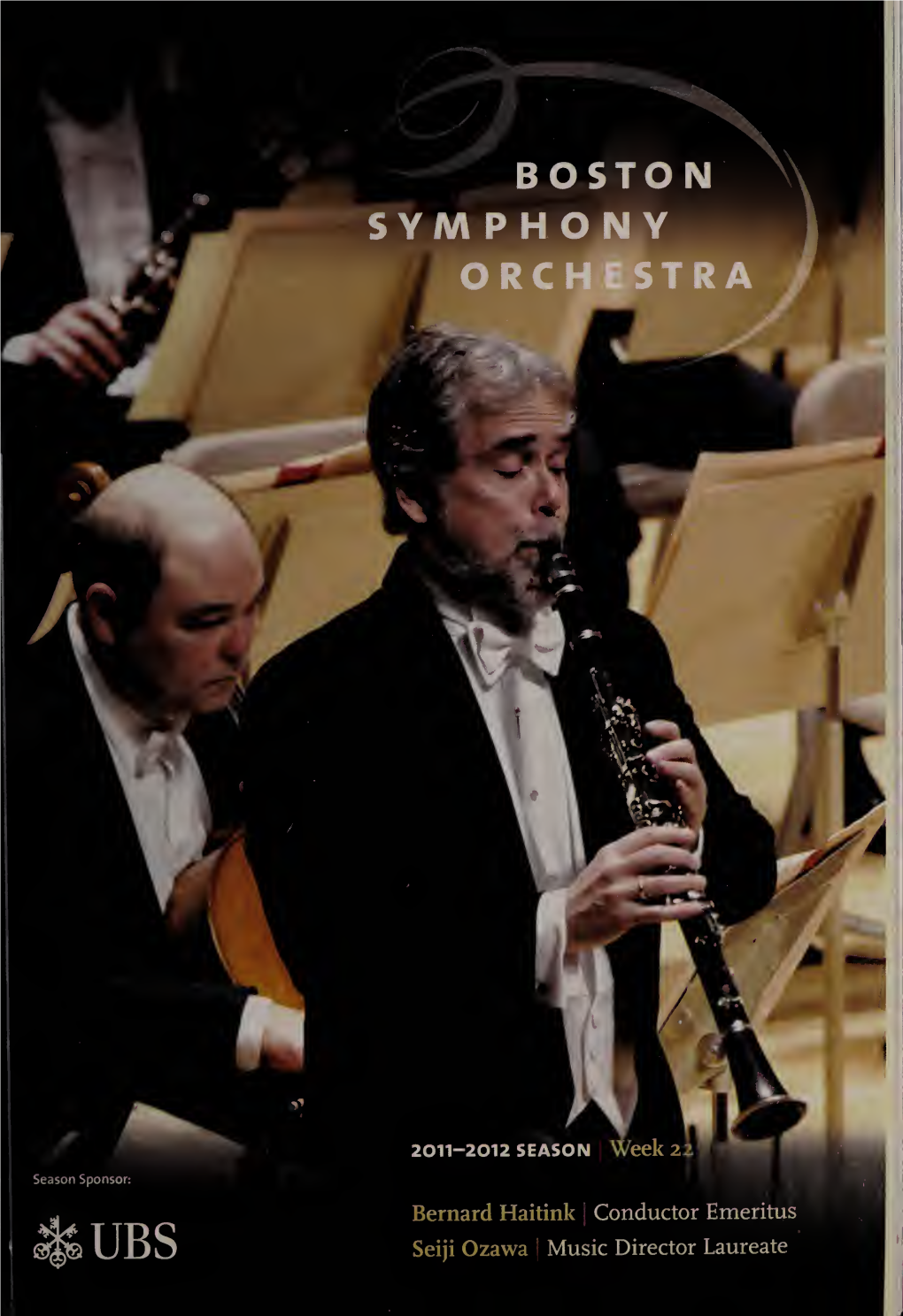 Boston Symphony Orchestra Concert Programs, 2011-2012, Subscription