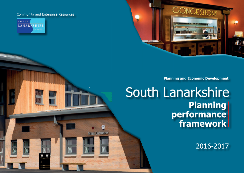 South Lanarkshire Planning Performance Framework