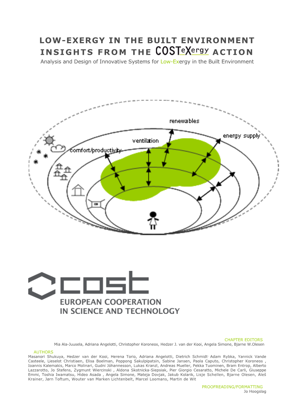 LOW-EXERGY in the BUILT ENVIRONMENT INSIGHTS from the a CTION Analysis and Design of Innovative Systems for Low-Exergy in the Built Environment