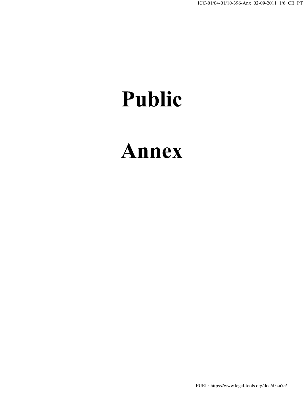 Public Annex