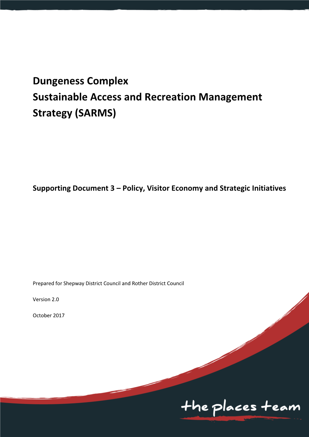 Dungeness Complex Sustainable Access and Recreation Management Strategy (SARMS)