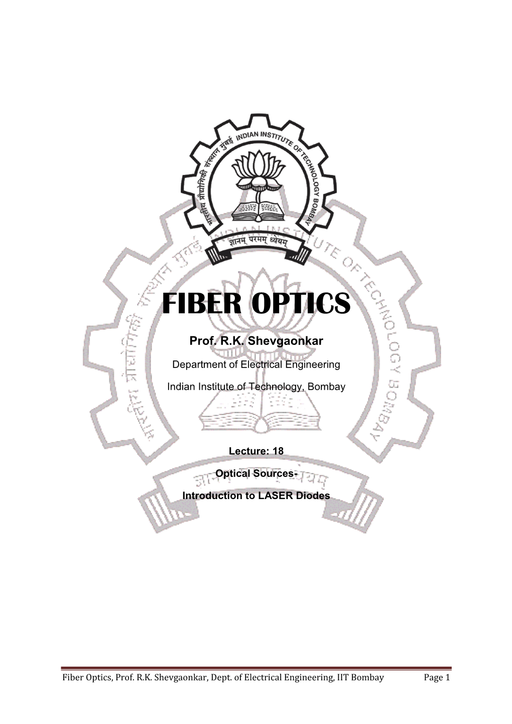 Fiber Optics