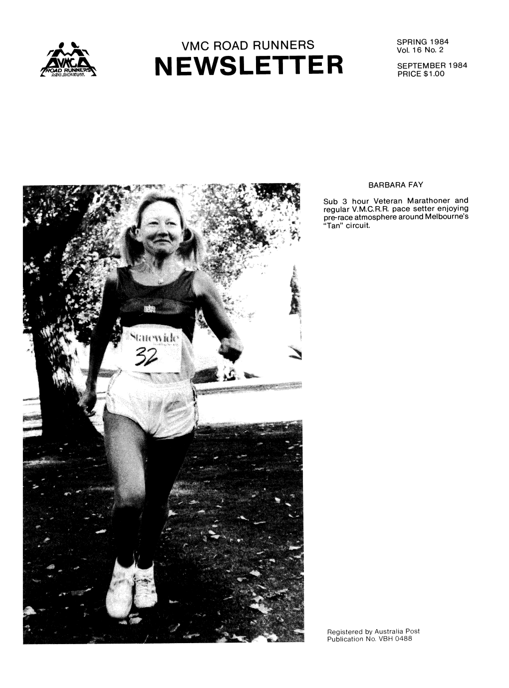 Victorian Marathon Club Newsletter