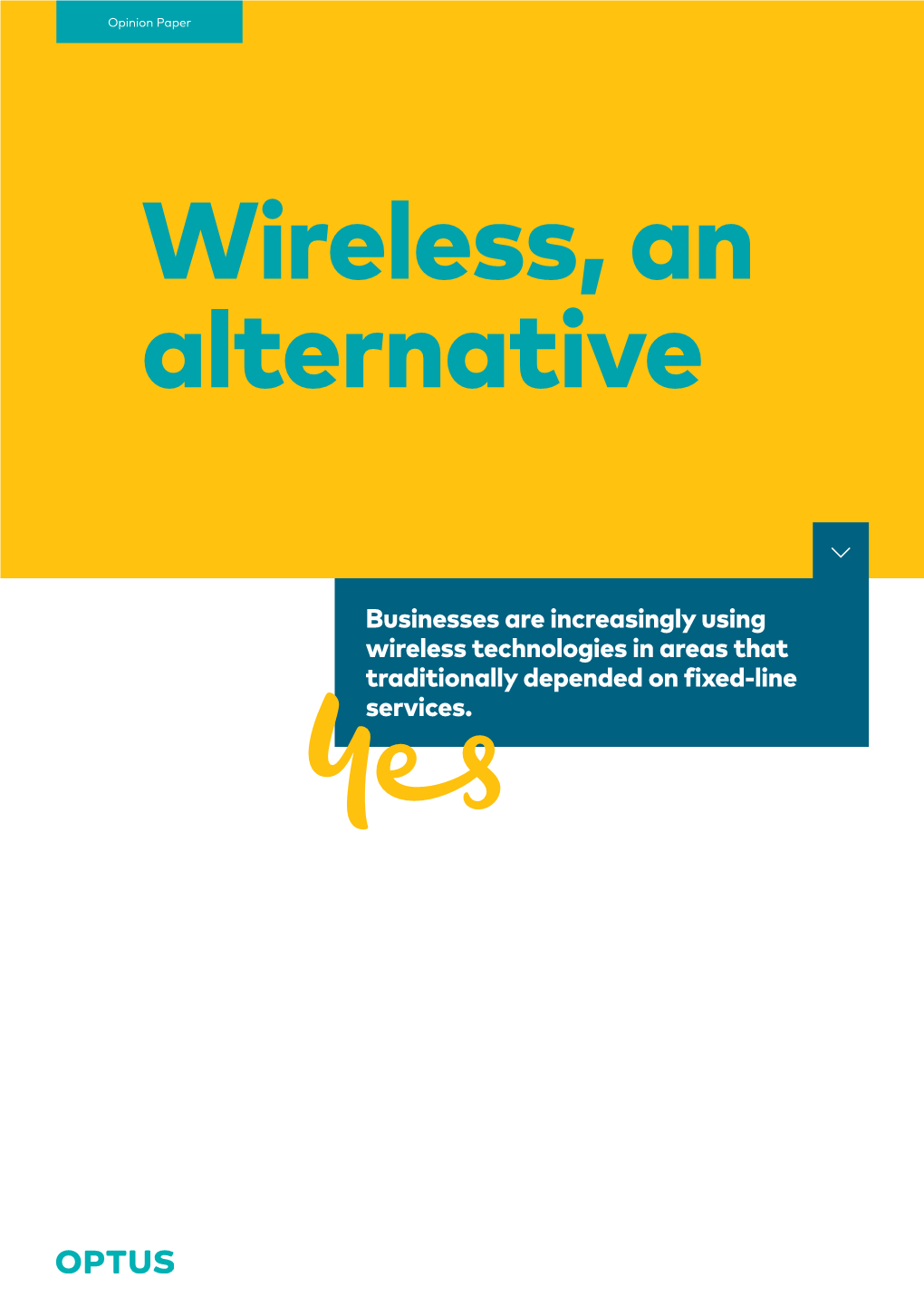 Businesses Are Increasingly Using Wireless Technologies in Areas That Traditionally Depended on Fixed-Line Services