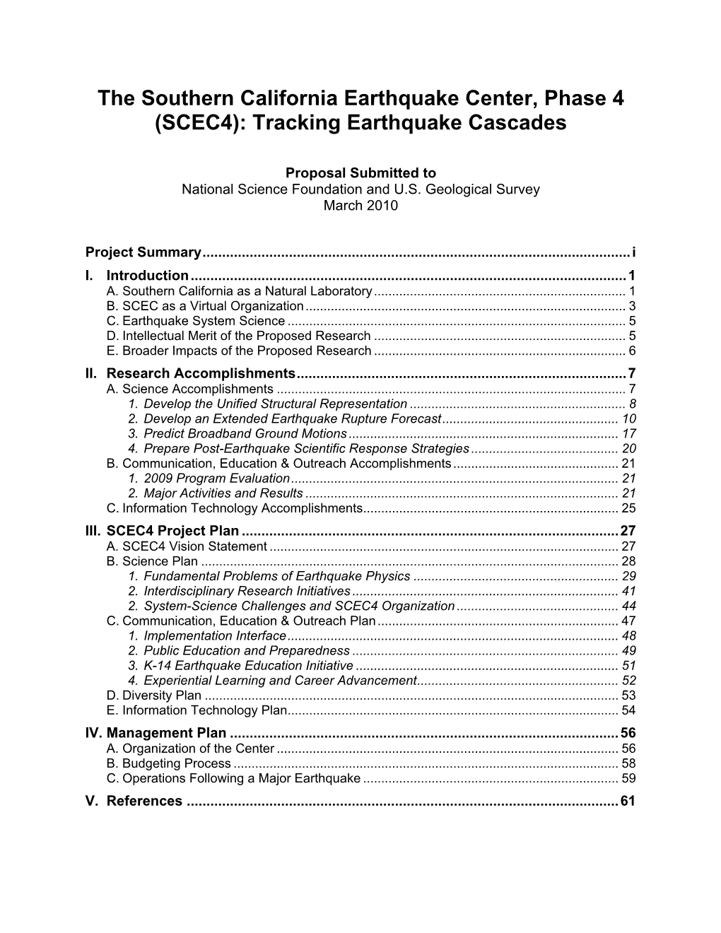 Tracking Earthquake Cascades