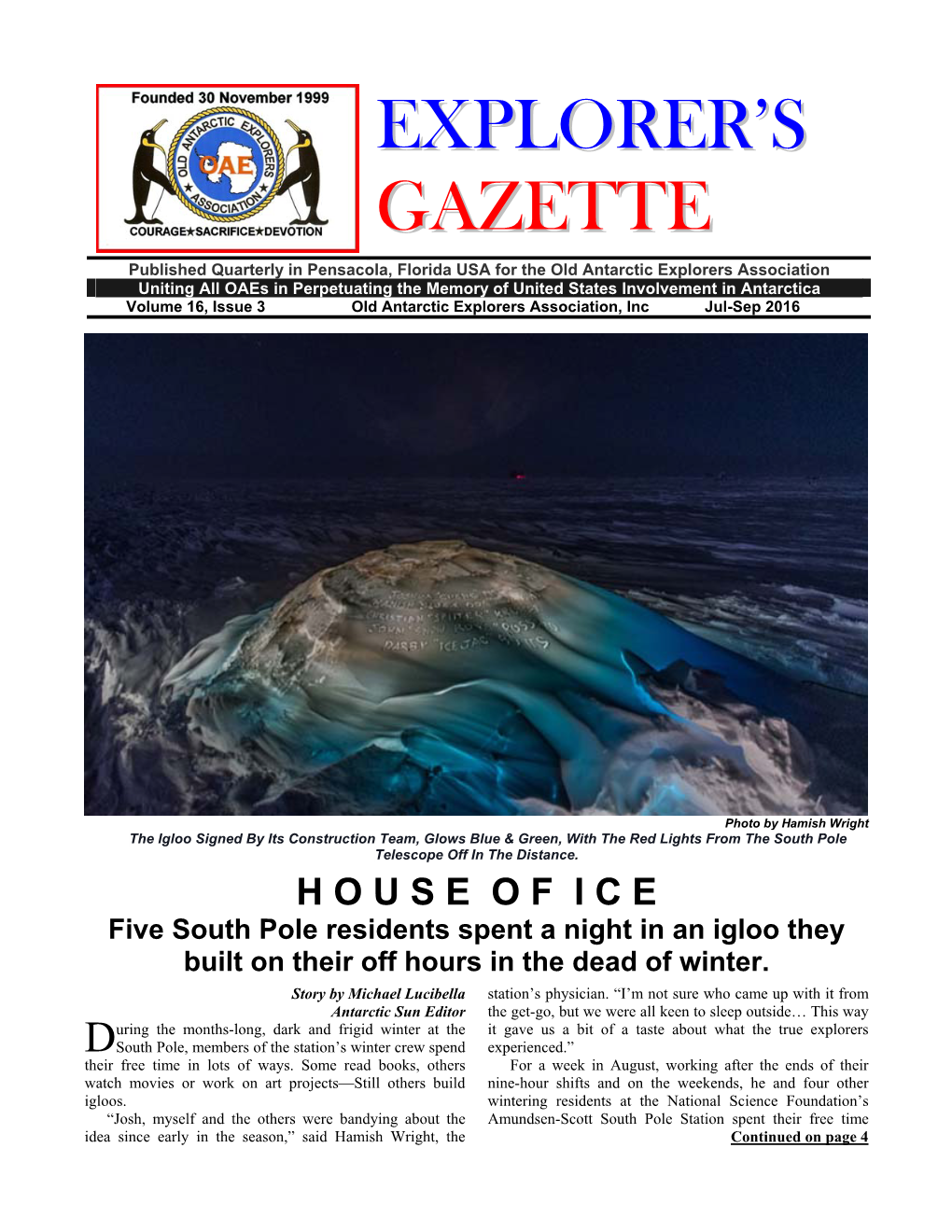 Gazette Quarterly