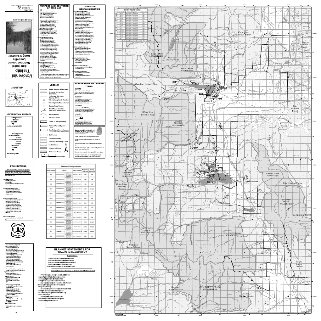 Ranger District Leadville National Forest San