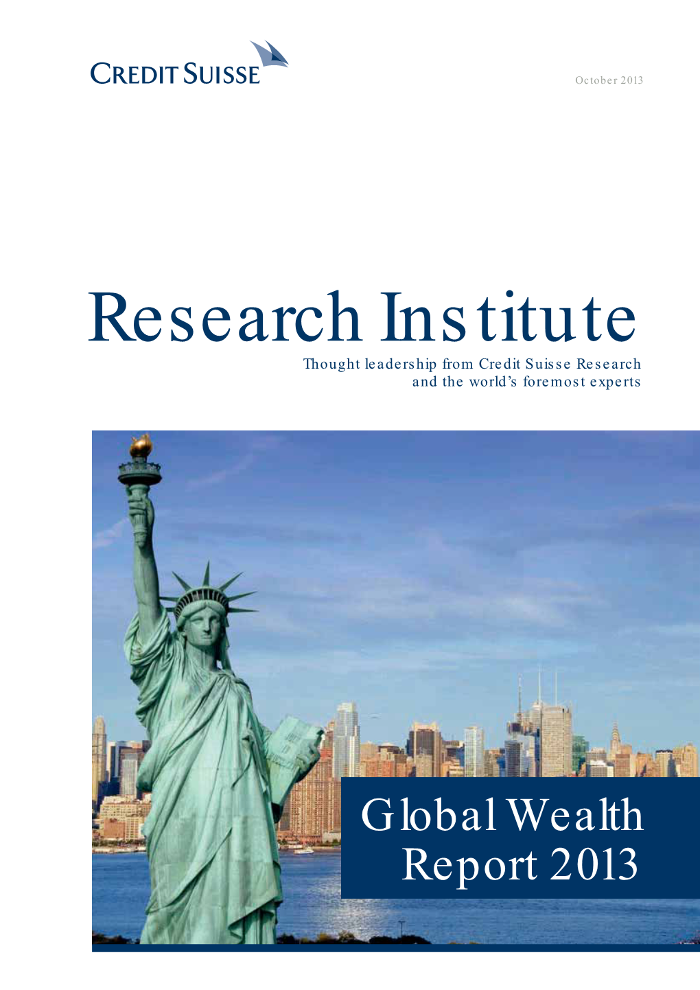 Global Wealth Report 2013